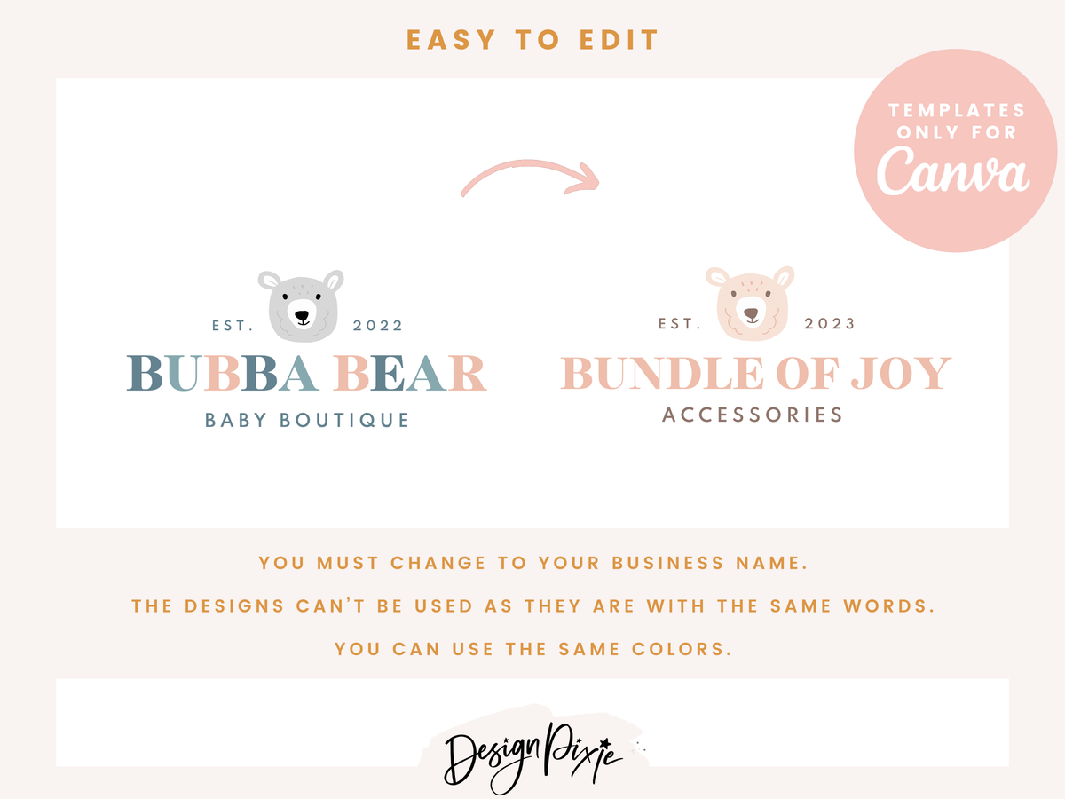 Bear Logo Template