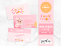 Business Card Template - Candy Wishes