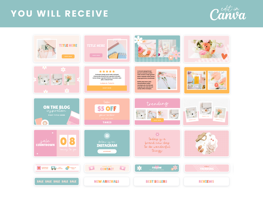 Email Marketing Templates - So Stitch