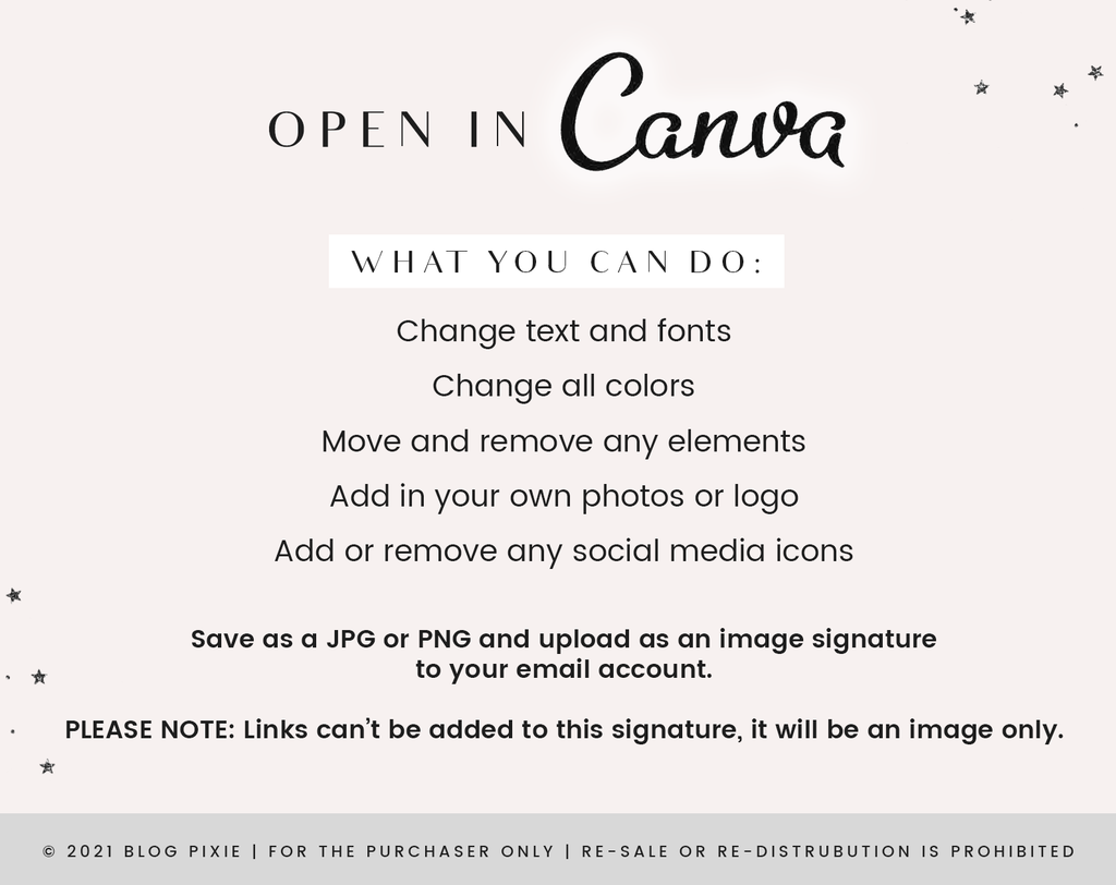 Studio Joy Email Signature Template 2