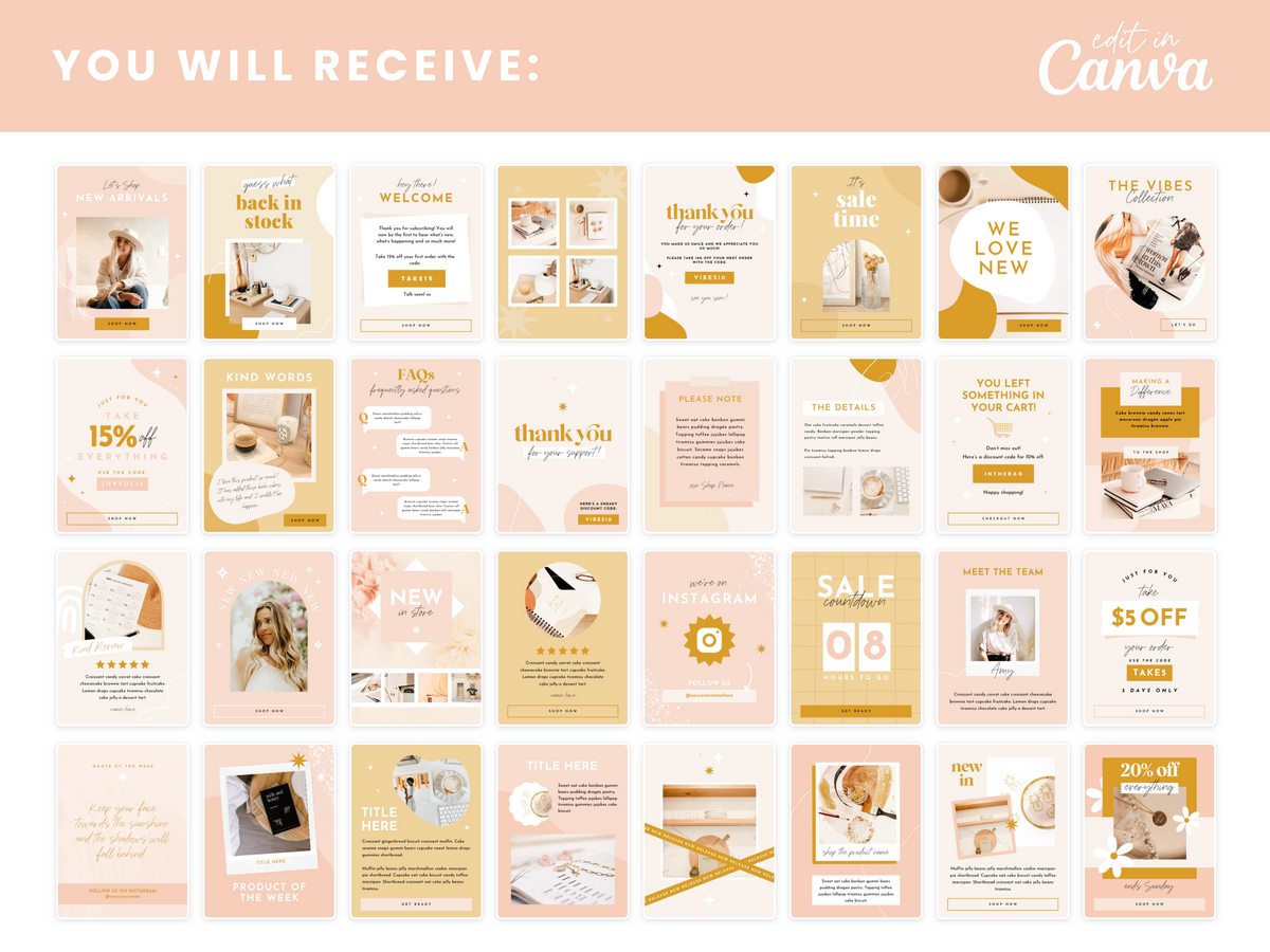 Email Marketing Templates - Sunshine Vibes
