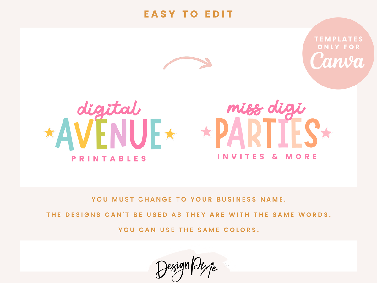 Digital Avenue Logo Template