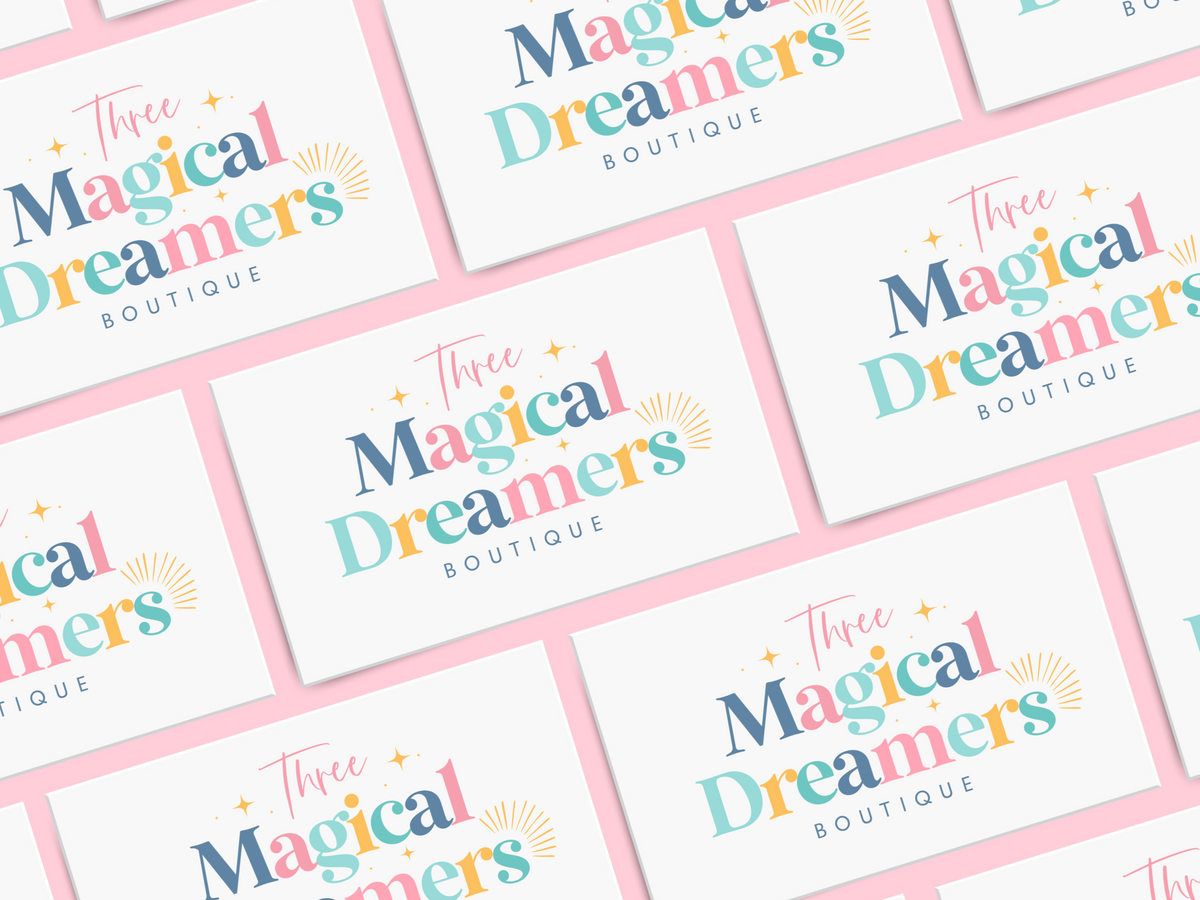 Candy Wishes Logo Template