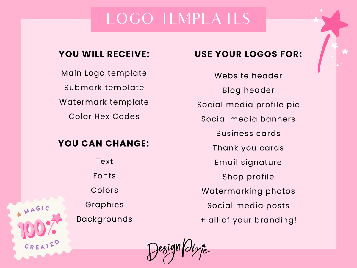 Confetti Logo Design Template