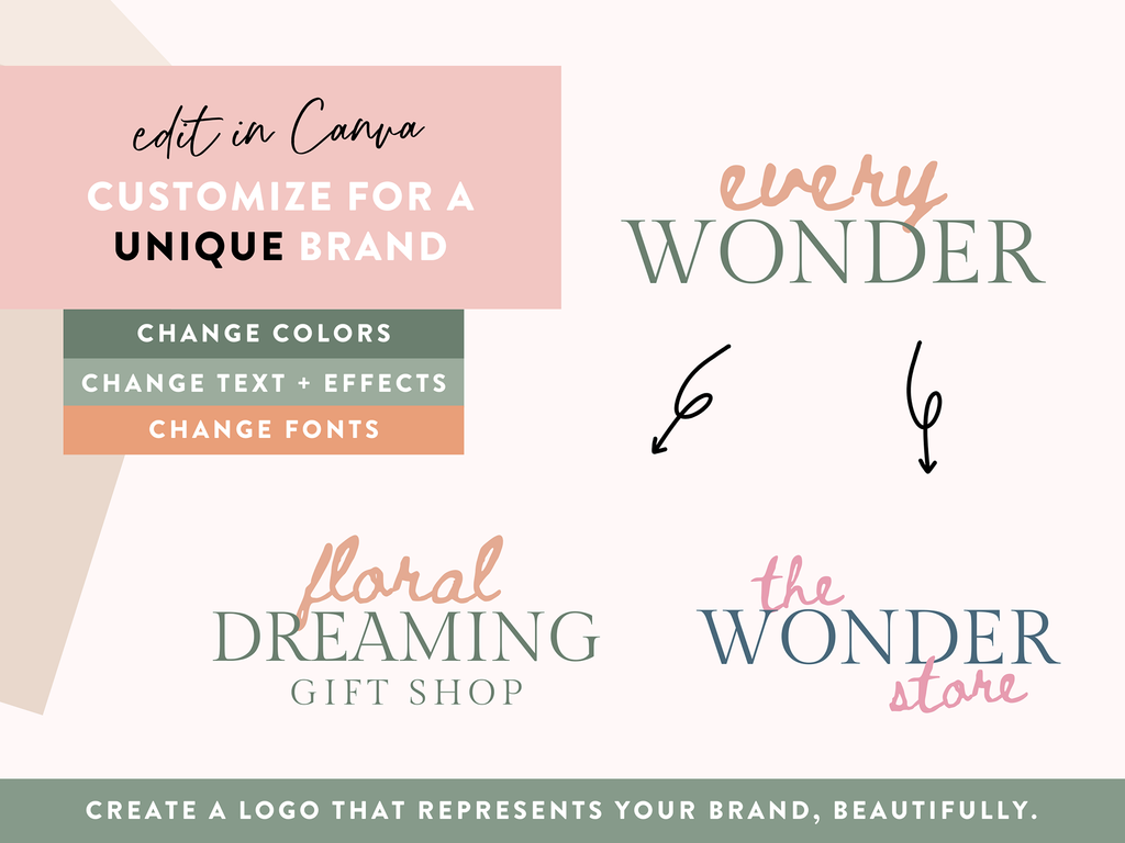 Every Wonder Logo Template