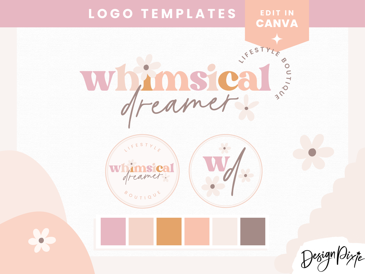 Whimsical Dreamer Logo Template