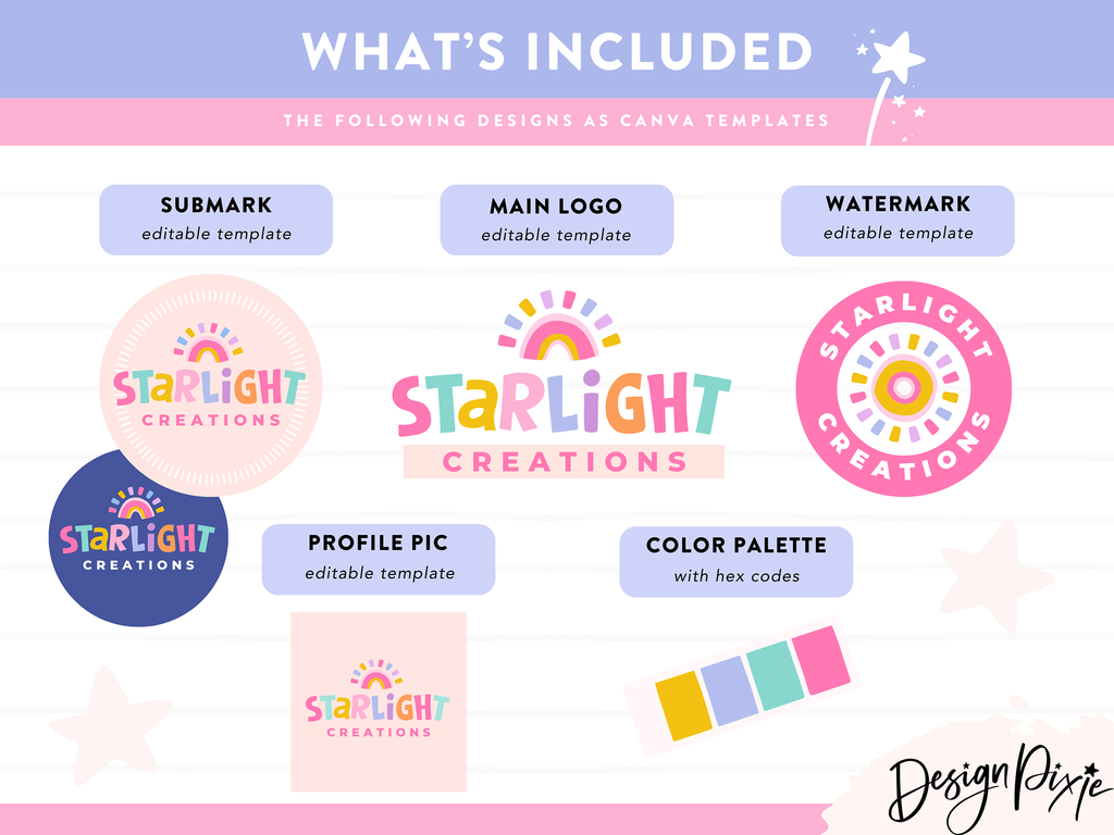 Starlight Logo Design Template