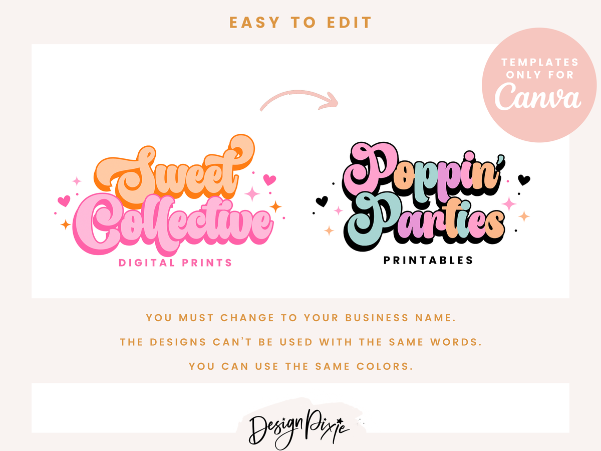 Sweet Collective Logo Design Template