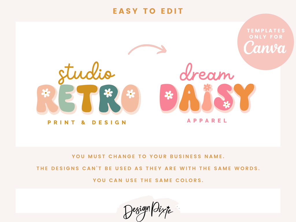 Retro Logo Design Template
