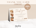 Photographer Thank You Card Template