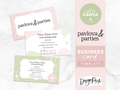 Business Card Template - Pavlova & Parties