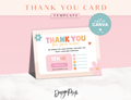 So Stitch Thank You Card Template